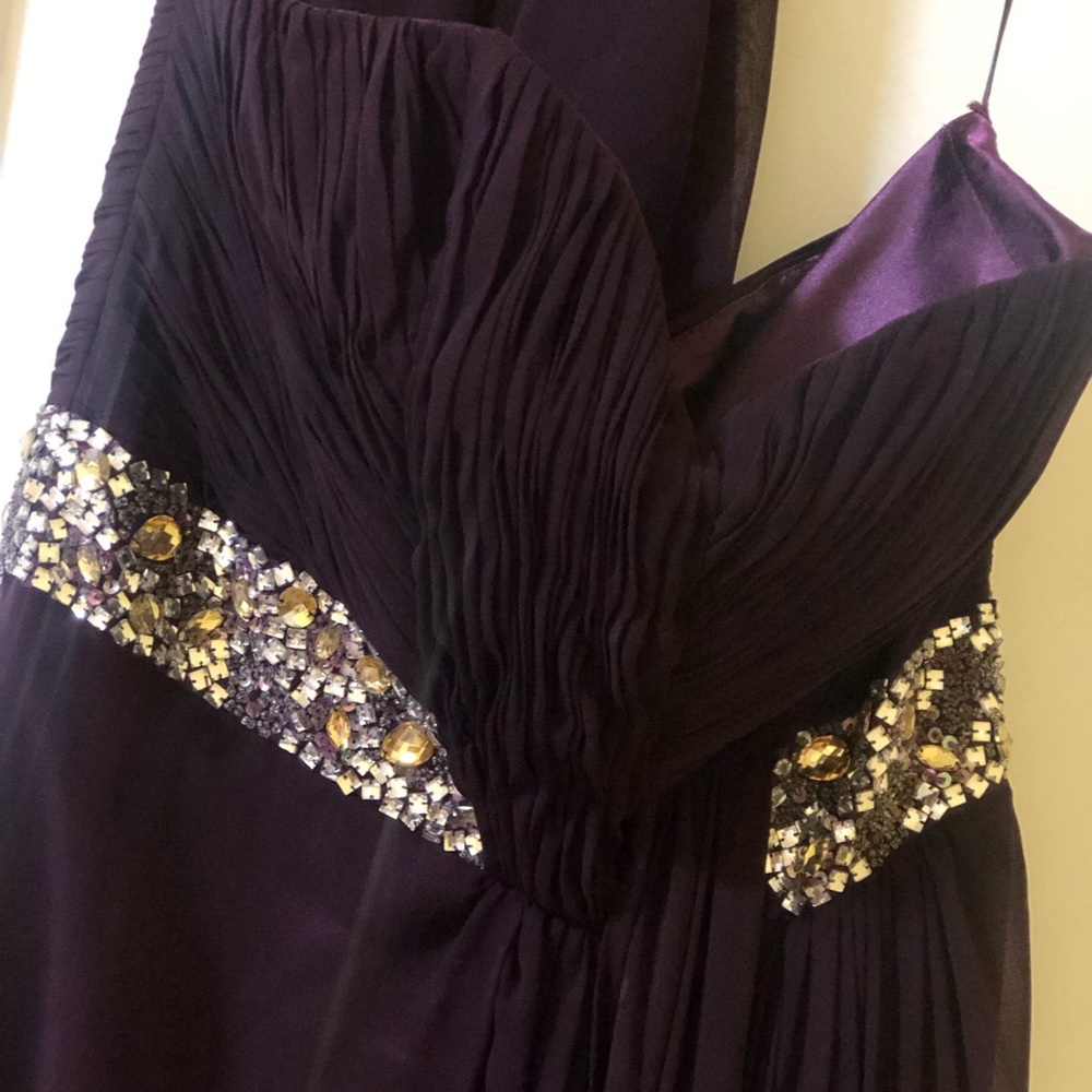 Embellished evening gown